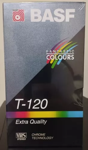 Fita VHS Basf T-120 Extra Quality